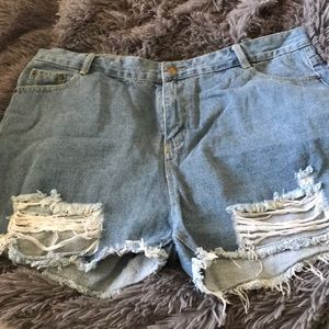 Boyfriend shorts. Never worn.